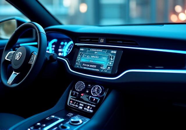 Détail installation audio haut de gamme